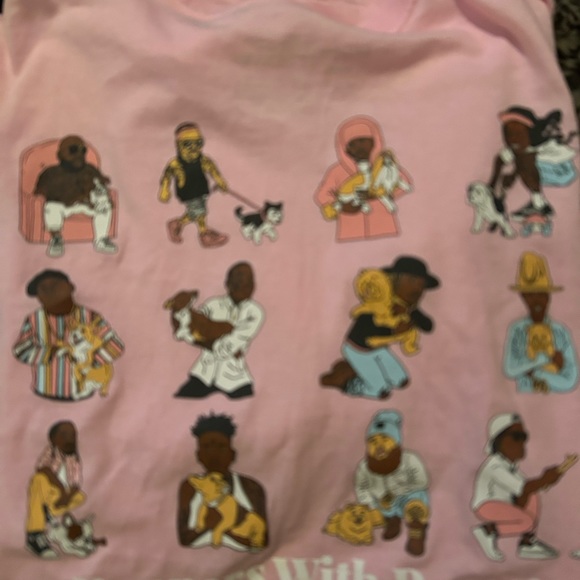 BNWT RAPPERS WITH PUPPIES 🐶 TEE - Picture 2 of 7